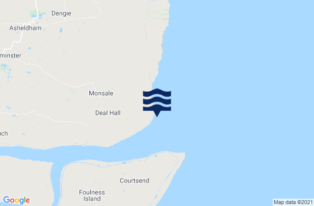 Holliwell Point, United Kingdomの潮見表地図