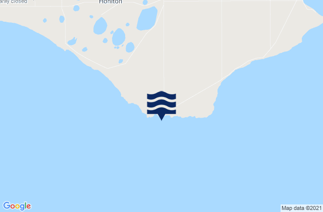 Honiton, Australiaの潮見表地図