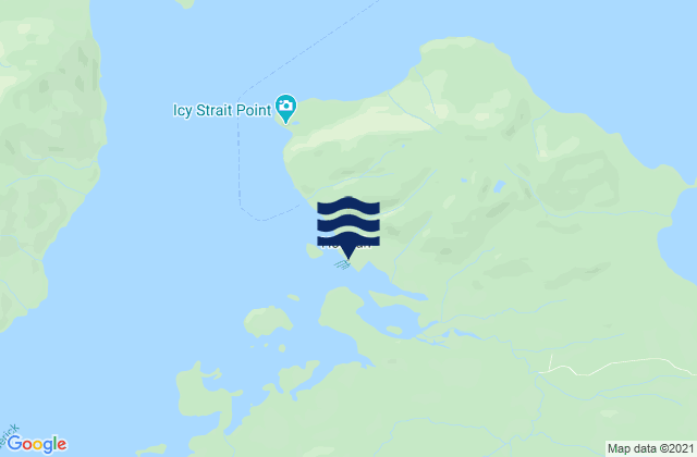 Hoonah Port Frederick, United Statesの潮見表地図