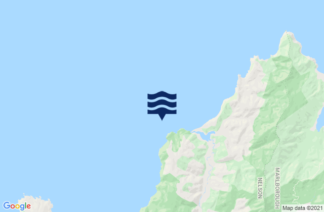 Hori Bay, New Zealandの潮見表地図