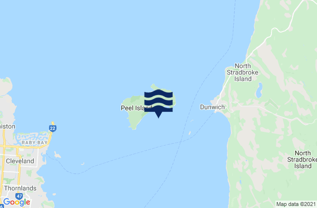 Horseshoe Bay, Australiaの潮見表地図
