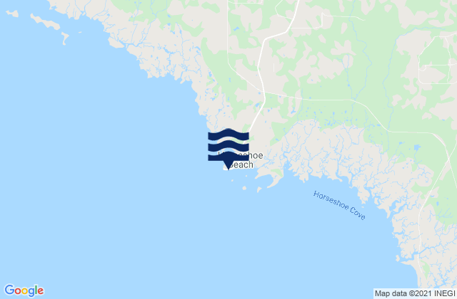 Horseshoe Point, United Statesの潮見表地図
