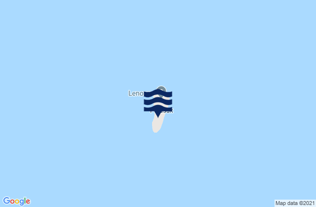 Houk Municipality, Micronesiaの潮見表地図