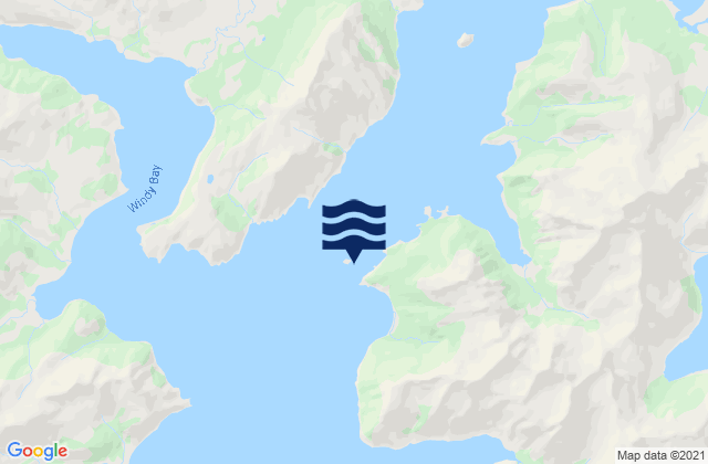 Hump Island (Kuiukta Bay), United Statesの潮見表地図