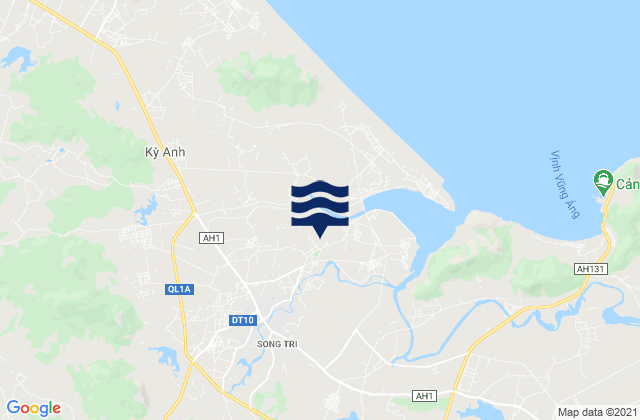 Huyện Kỳ Anh, Vietnamの潮見表地図