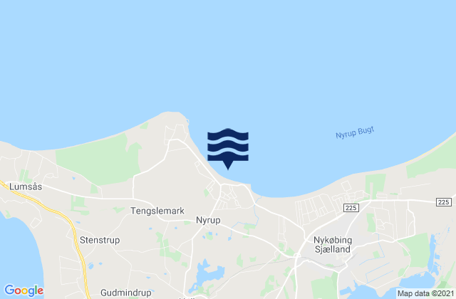 Højby, Denmarkの潮見表地図