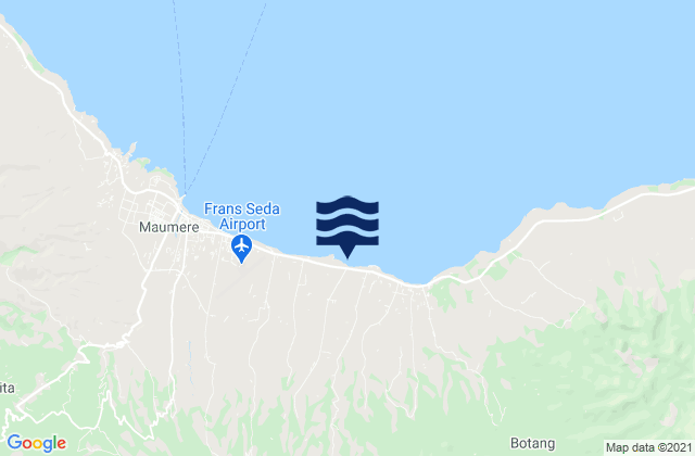 Ili, Indonesiaの潮見表地図
