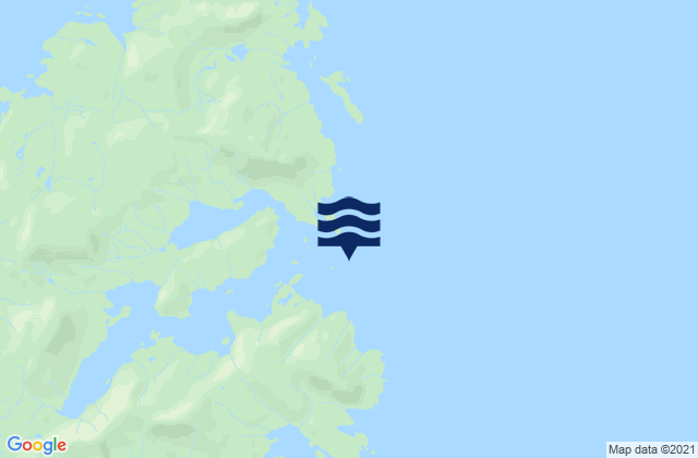 Ingraham Bay, United Statesの潮見表地図