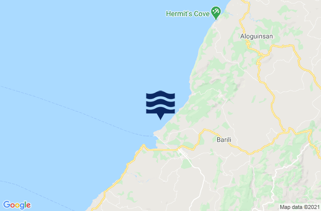 Japitan, Philippinesの潮見表地図