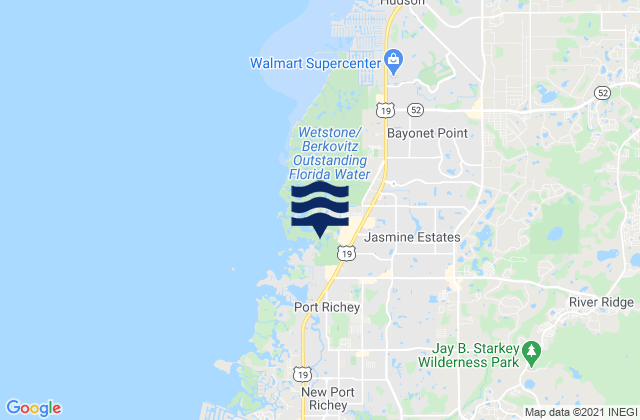 Jasmine Estates, United Statesの潮見表地図