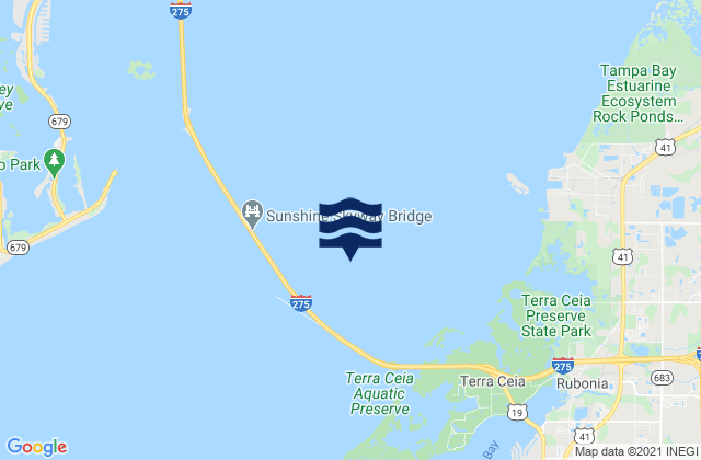 Joe Island 1.8 miles northwest of, United Statesの潮見表地図