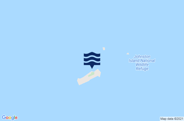 Johnston Atoll, United Statesの潮見表地図
