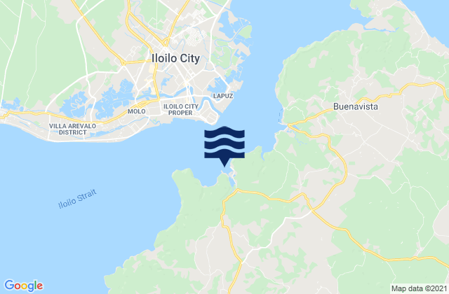 Jordan, Philippinesの潮見表地図