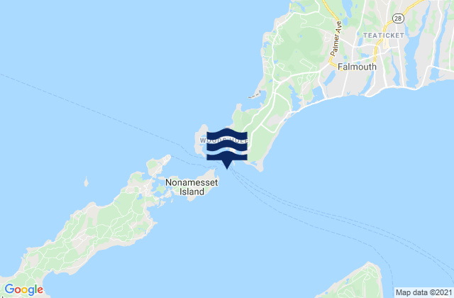 Juniper Point, United Statesの潮見表地図