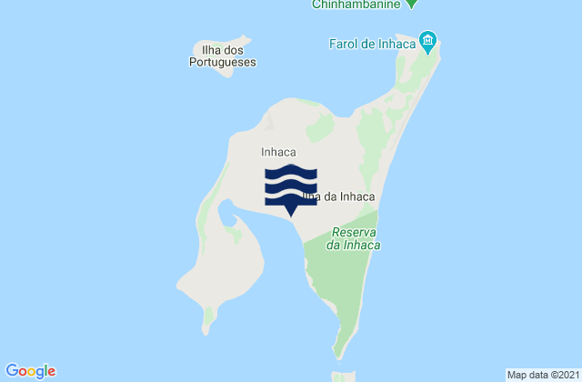 KaNyaka, Mozambiqueの潮見表地図