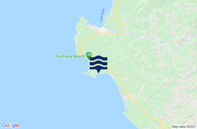 Kablalan, Philippinesの潮見表地図