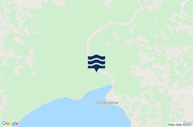 Kabupaten Bangka Barat, Indonesiaの潮見表地図
