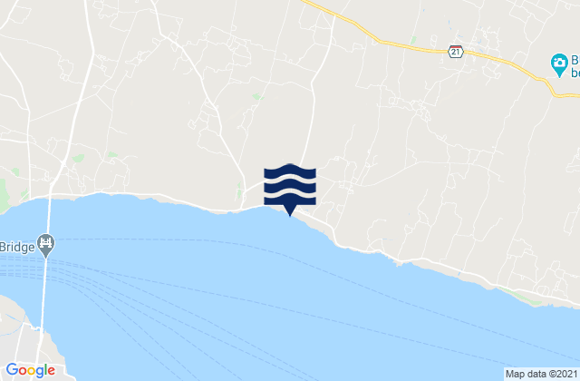 Kabupaten Bangkalan, Indonesiaの潮見表地図