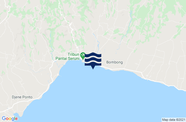 Kabupaten Bantaeng, Indonesiaの潮見表地図