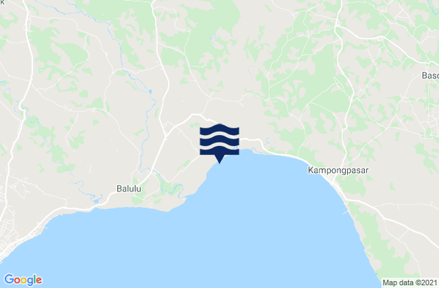 Kabupaten Bulukumba, Indonesiaの潮見表地図