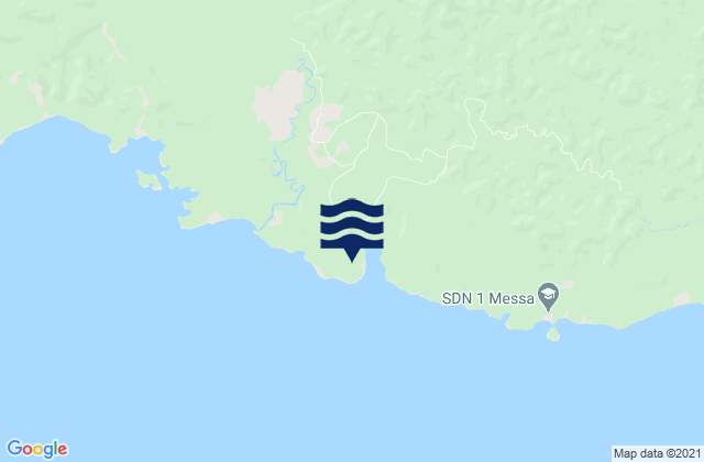 Kabupaten Halmahera Tengah, Indonesiaの潮見表地図