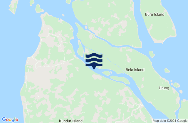 Kabupaten Karimun, Indonesiaの潮見表地図