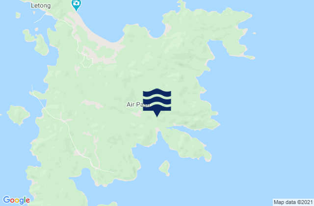 Kabupaten Kepulauan Anambas, Indonesiaの潮見表地図