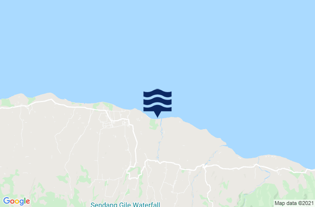 Kabupaten Lombok Utara, Indonesiaの潮見表地図