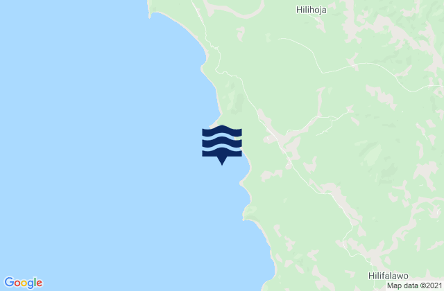Kabupaten Nias Selatan, Indonesiaの潮見表地図