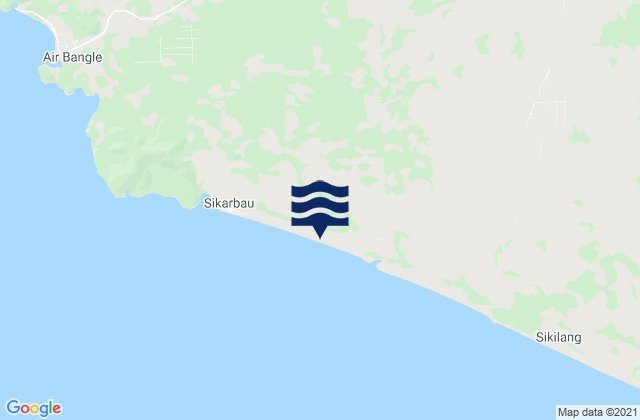 Kabupaten Pasaman Barat, Indonesiaの潮見表地図