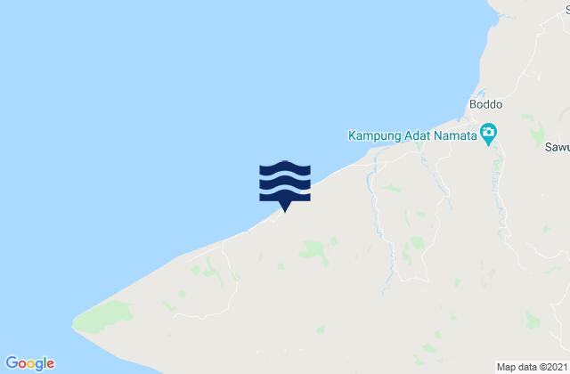 Kabupaten Sabu Raijua, Indonesiaの潮見表地図