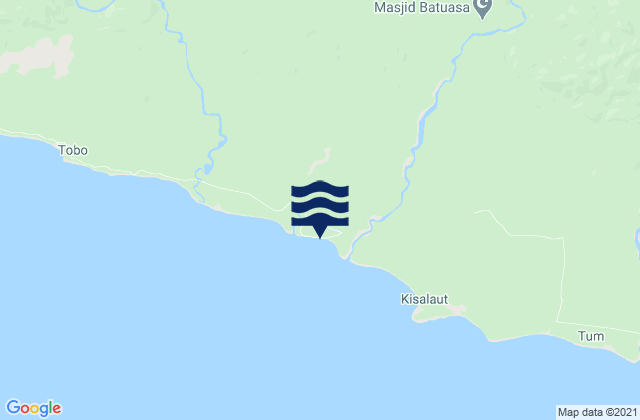 Kabupaten Seram Bagian Timur, Indonesiaの潮見表地図