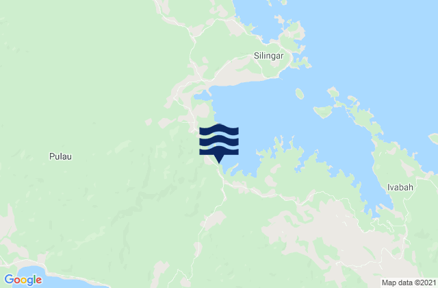Kabupaten Simeulue, Indonesiaの潮見表地図