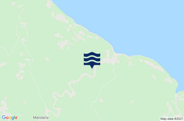 Kabupaten Tanjung Jabung Timur, Indonesiaの潮見表地図