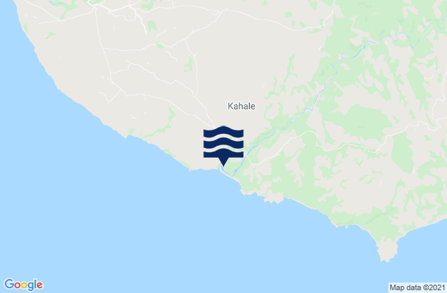 Kahale, Indonesiaの潮見表地図