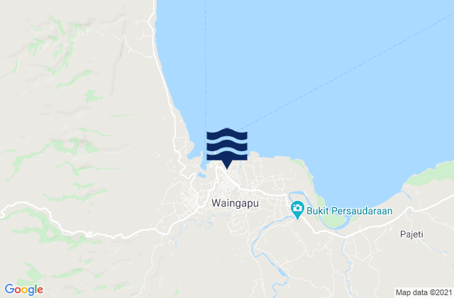 Kamalaputi, Indonesiaの潮見表地図