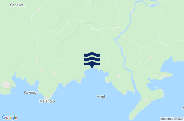 Kandrian Gloucester, Papua New Guineaの潮見表地図
