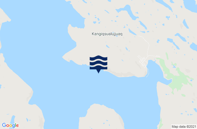 Kangiqsualujjuaq, Canadaの潮見表地図