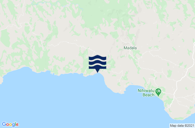 Kapakabisa, Indonesiaの潮見表地図