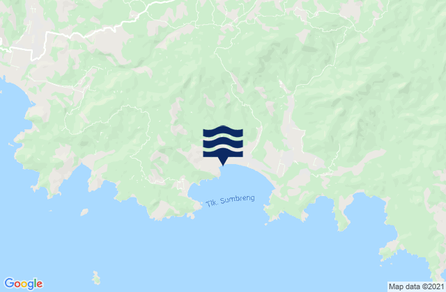 Karangsudo, Indonesiaの潮見表地図