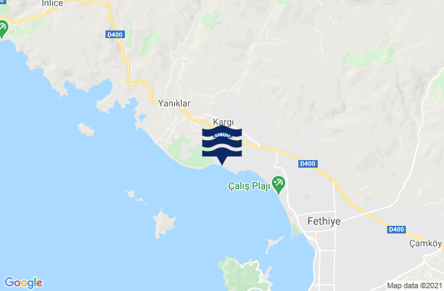 Kargı, Turkeyの潮見表地図