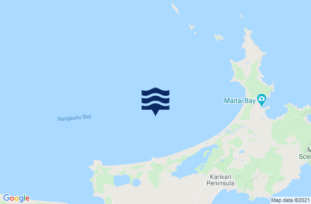 Karikari Bay, New Zealandの潮見表地図