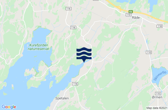 Karlshus, Norwayの潮見表地図