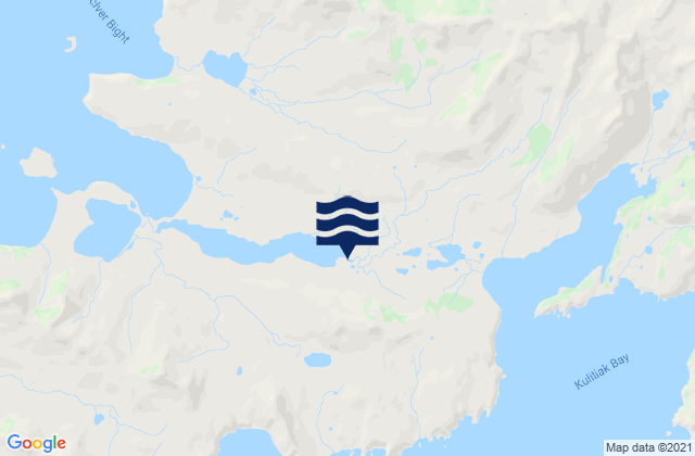 Kashega Bay, United Statesの潮見表地図