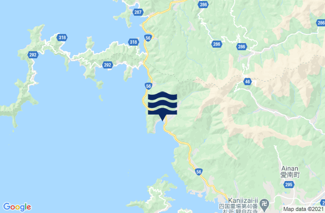 Kashiwa, Japanの潮見表地図