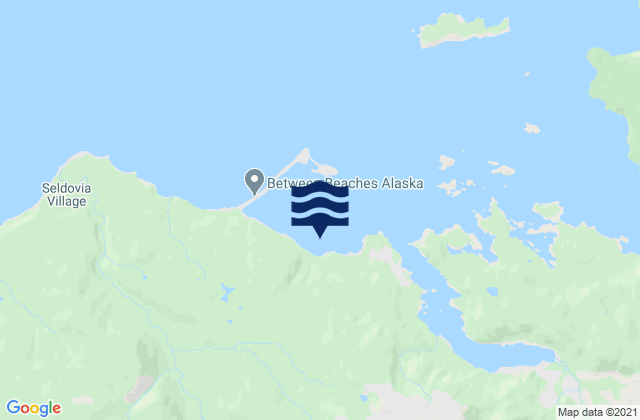 Kasitsna Bay Kachemak Bay, United Statesの潮見表地図