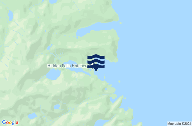 Kasnyku Bay, United Statesの潮見表地図