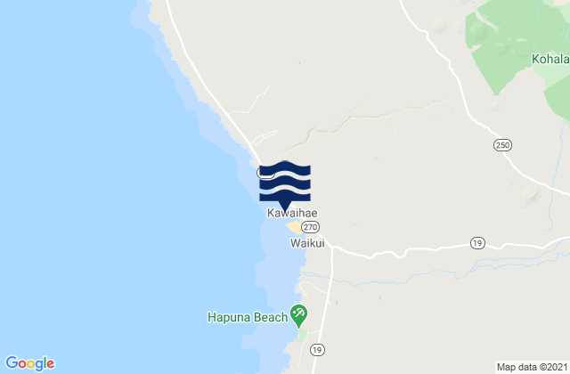 Kawaihae Harbor, United Statesの潮見表地図