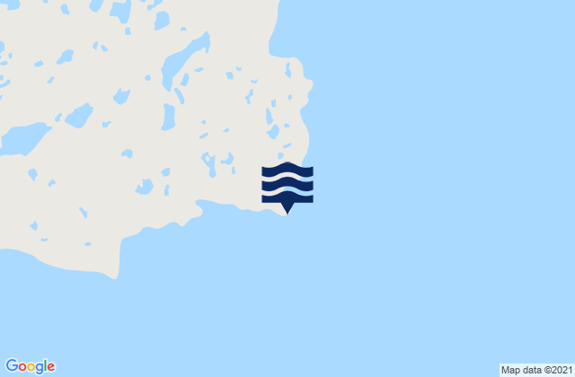 Kean Point, Canadaの潮見表地図