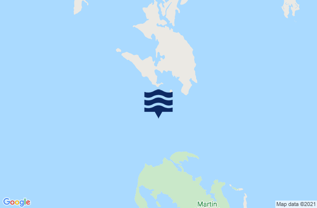Kedges Strait Buoy 4, United Statesの潮見表地図